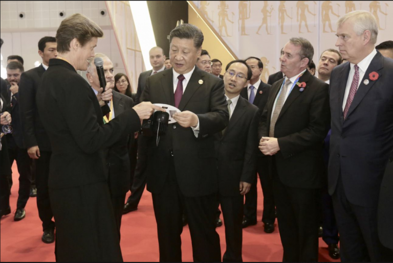  LiFi technology to President Xi Jinping 